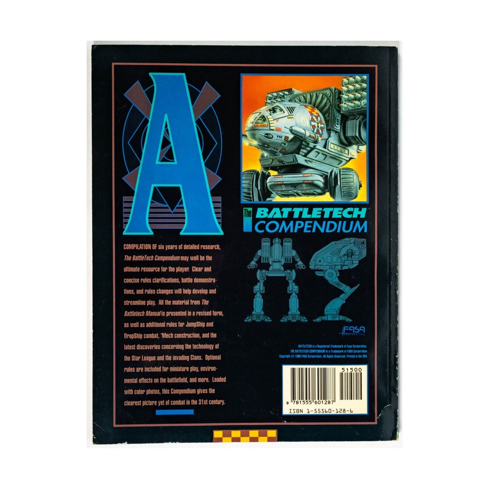 FASA Battletech Battletech Compendium Fair+