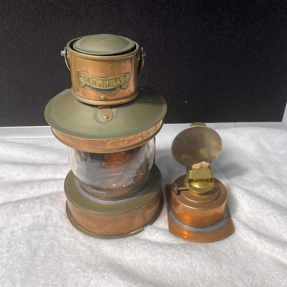 Copper & Brass Mast head Ships Lantern