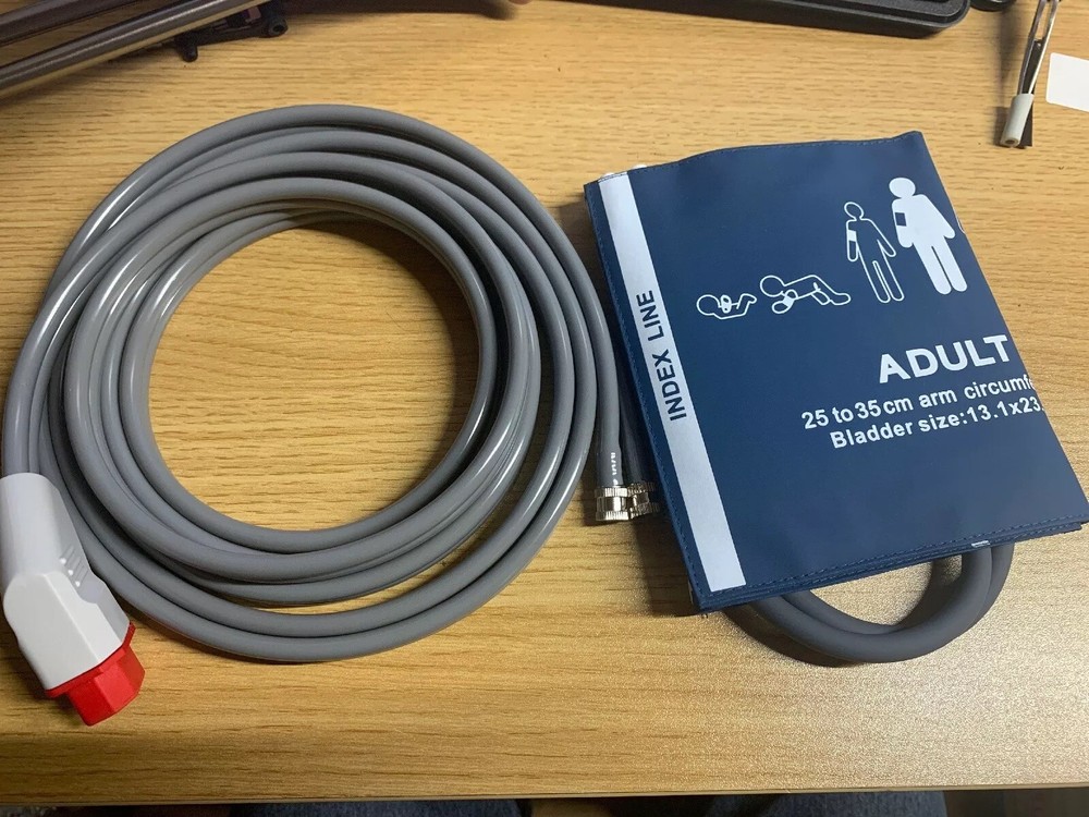 Nihon Kohden NIBP Hose + Cuff * Plug & Play *