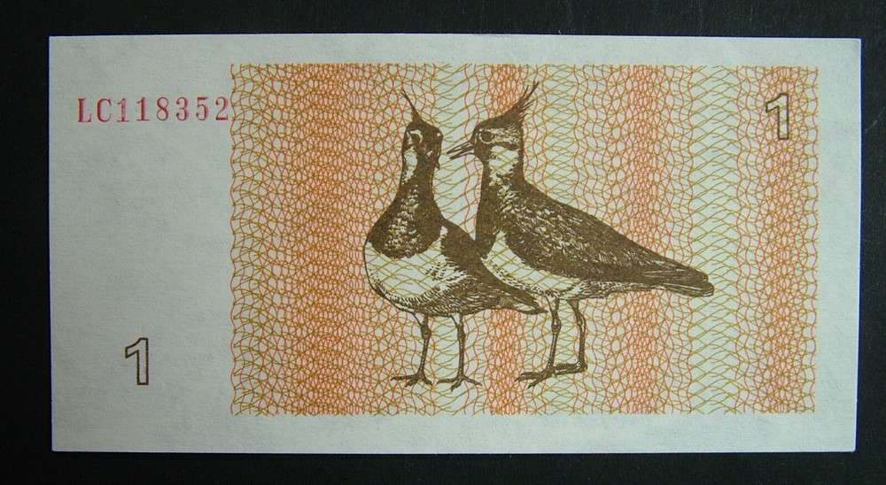 1991 Lithuania 1 Talonas UNC