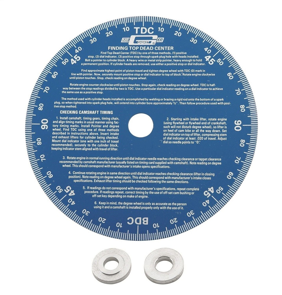 Mr Gasket 1570 Universal Degree Wheel