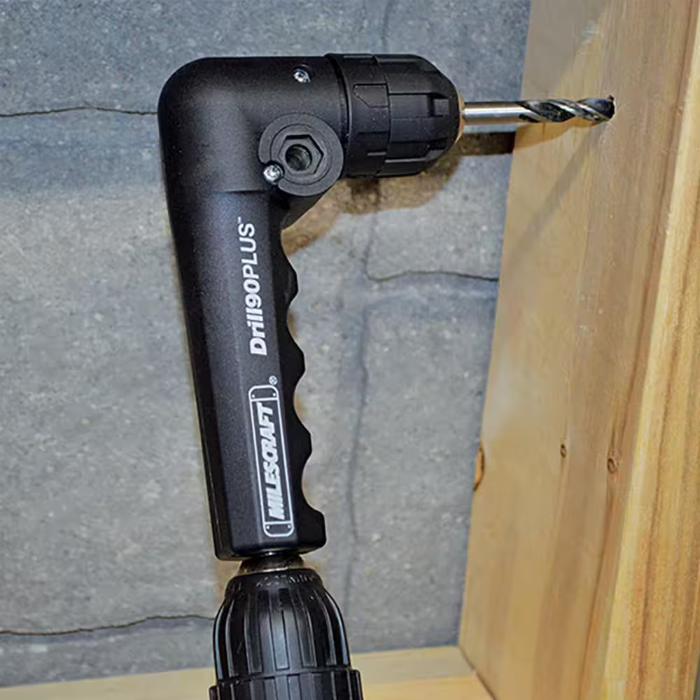NEW Drill 90 Degree Adapter with Keyless Chuck for Angled Drilling Tasks