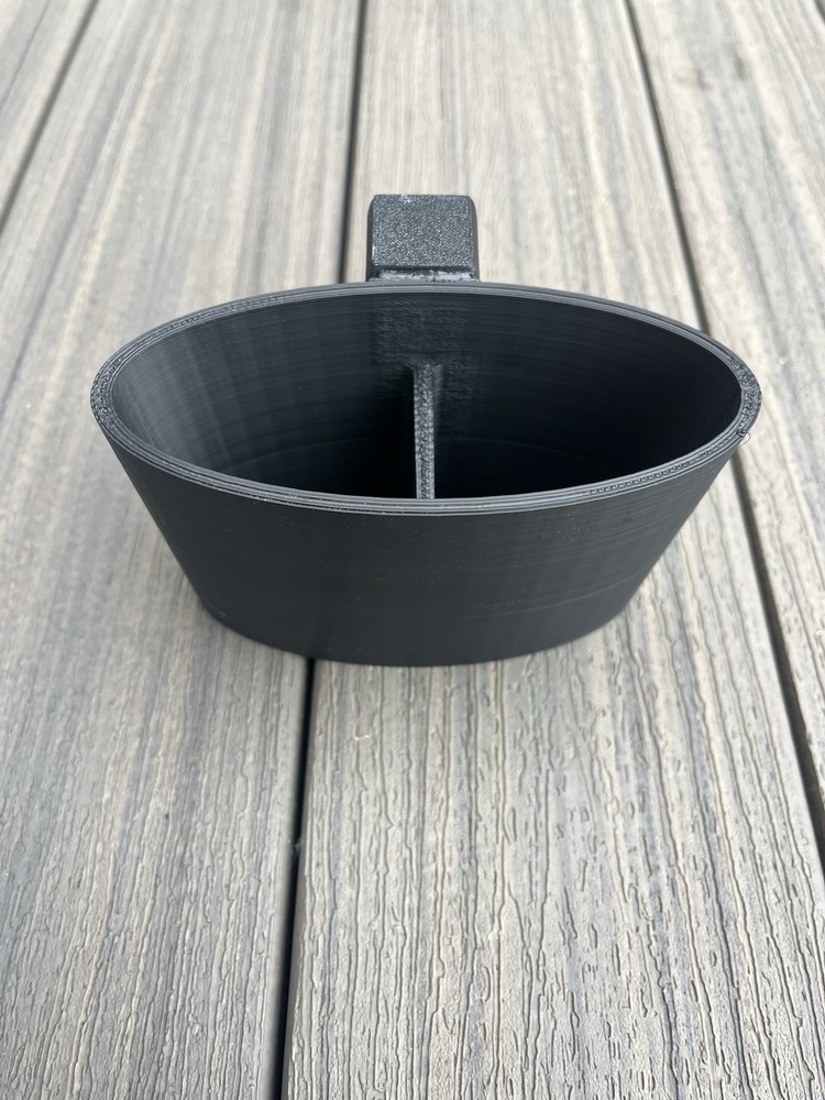 Boat Storage Windshield Cubby (black)