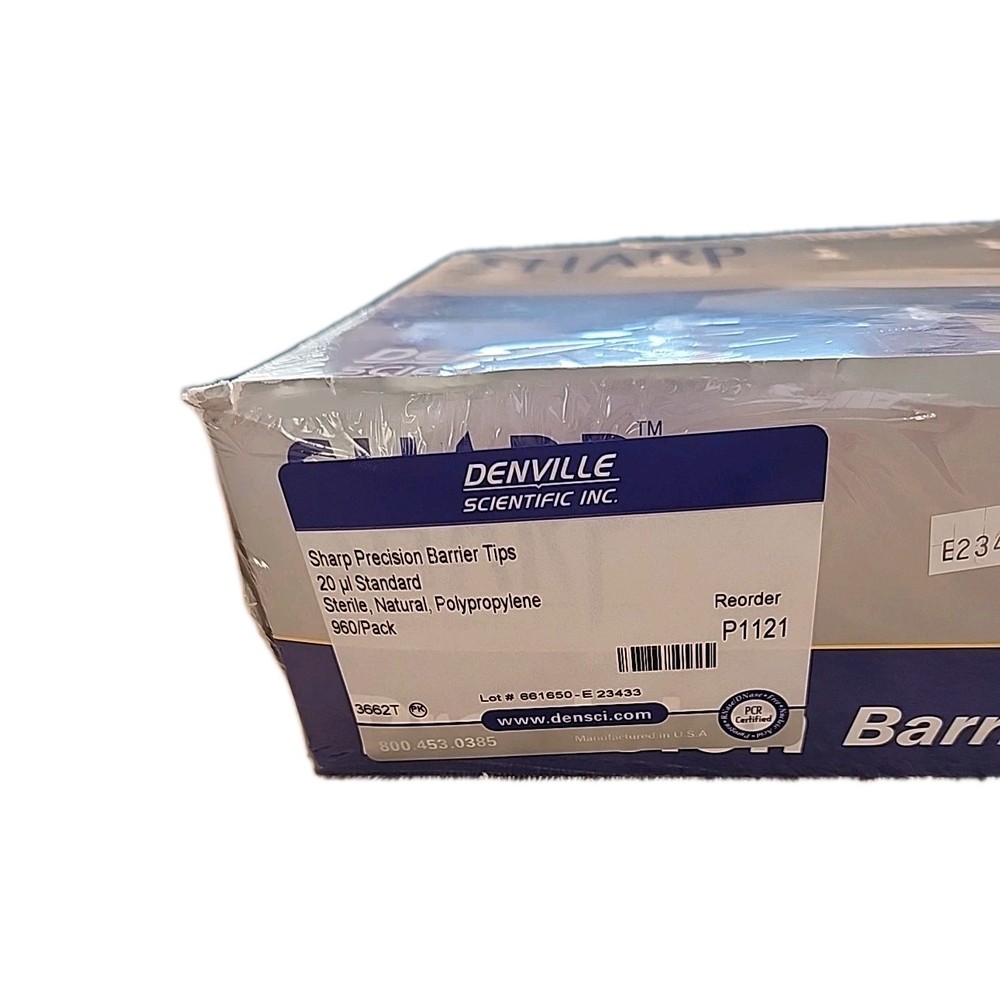 Sharp Precision Barrier Tips 20ul P1121 NEW 960/PACK