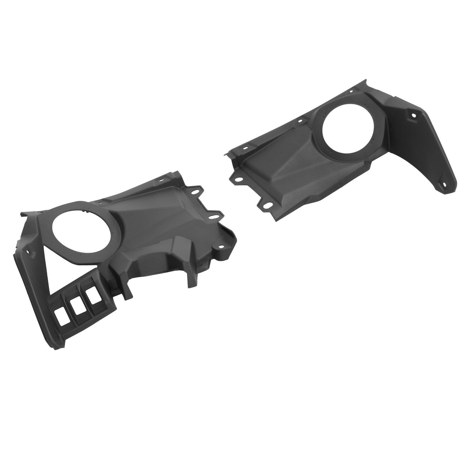Front Dash Speaker Pods Stereo Panel Mount Kit Fit For Can-Am Maverick X3 17-24