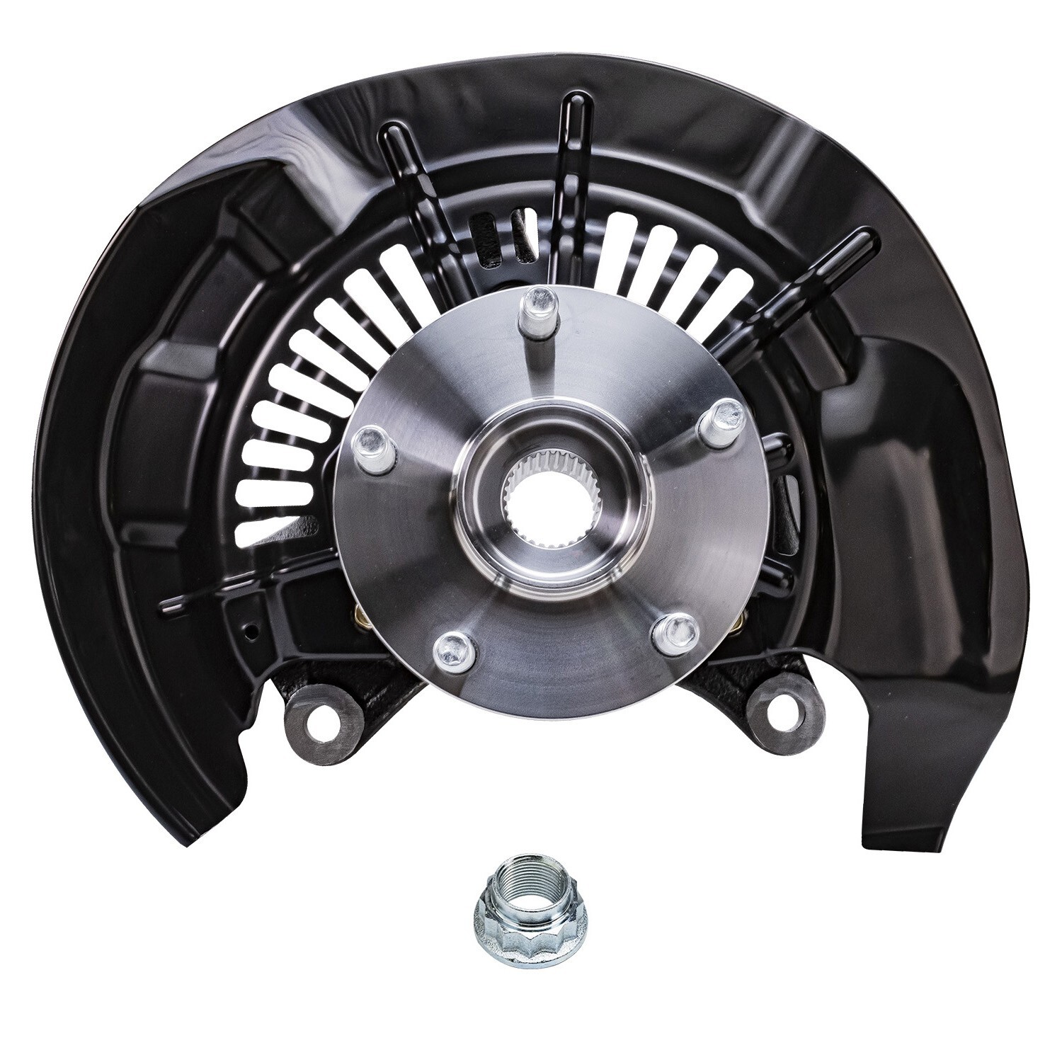 Front Left Knuckle & Wheel Hub Bearing for Toyota Highlander Lexus RX350 RX450h