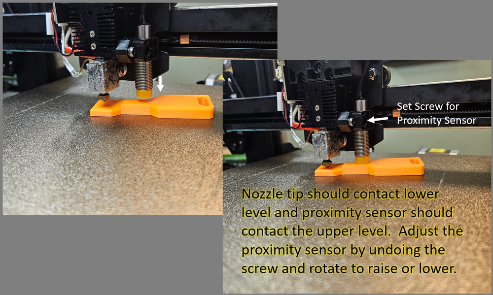 Anycubic Kobra Proximity Sensor Height Alignment Tool