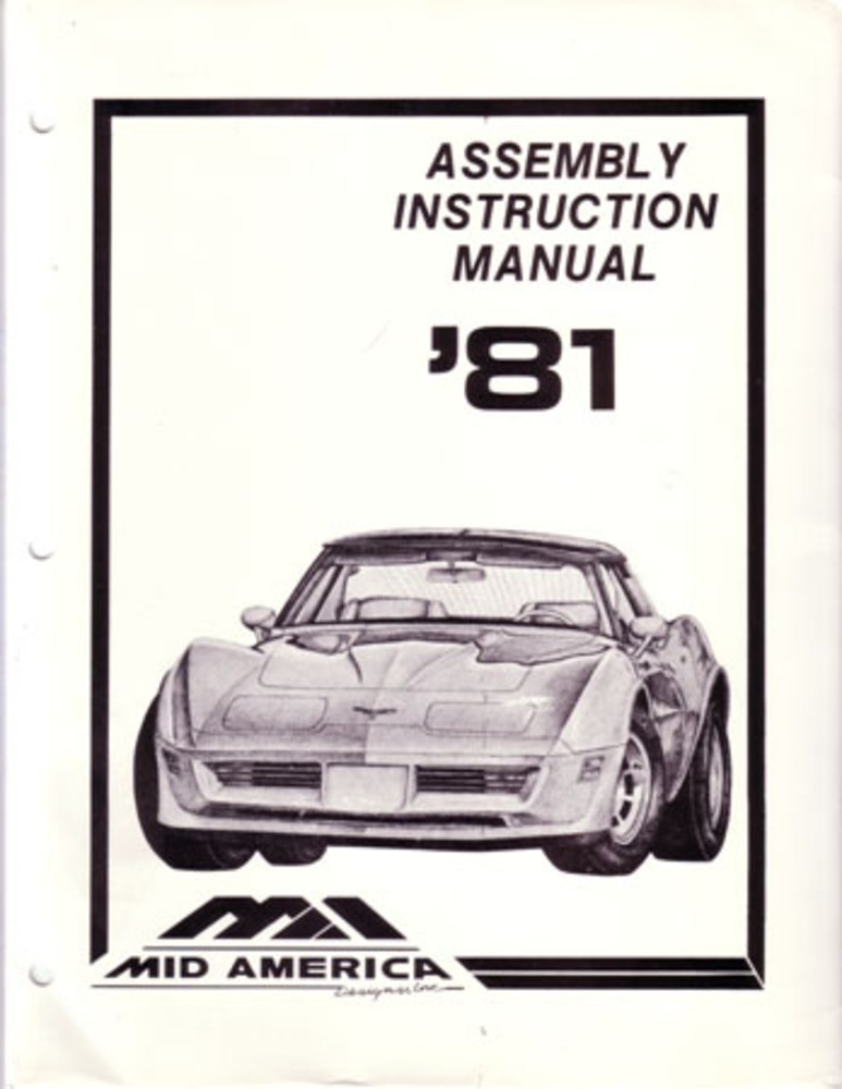 1981 Chevrolet Corvette Factory Shop Service Manual