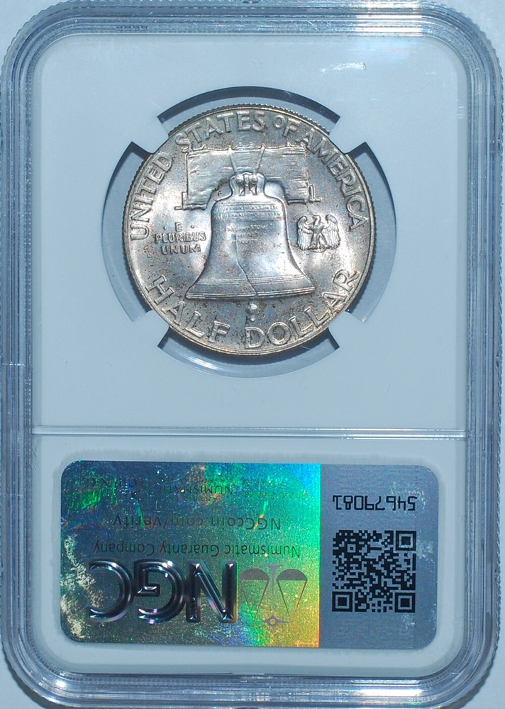 1948 NGC MS67FBL Full Bell Lines Franklin Half Dollar