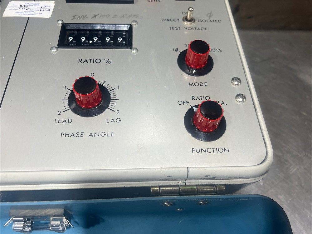 Electrical Testing Instruments Ltd. Transformer Ratiometer XRB-2. 3 Phase