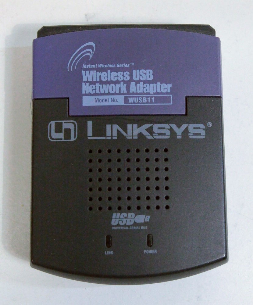 2 Linksys WUSB11 Wireless USB Network Adapters. Ver 2.4 and original version