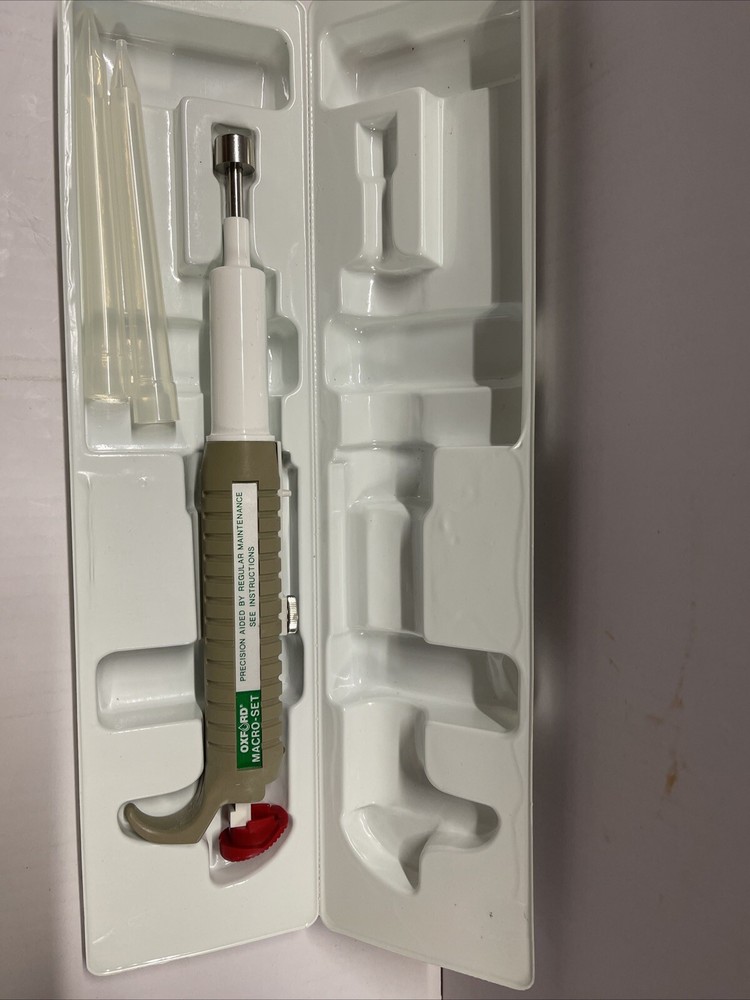 Oxford macro-set transfer pipetting system. NEW In original package&instructions