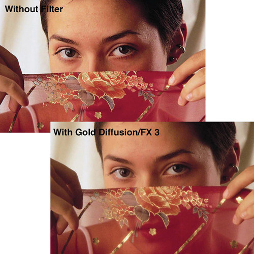 New Tiffen 55mm Gold Diffusion FX (Density 5) Diffusion Filter #55GDFX5