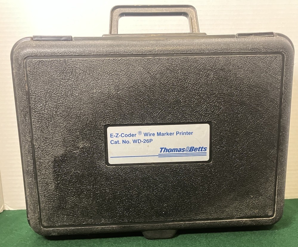 Thomas & Betts WD-20P E-z-coder Wire Marker Printer 120v-ac