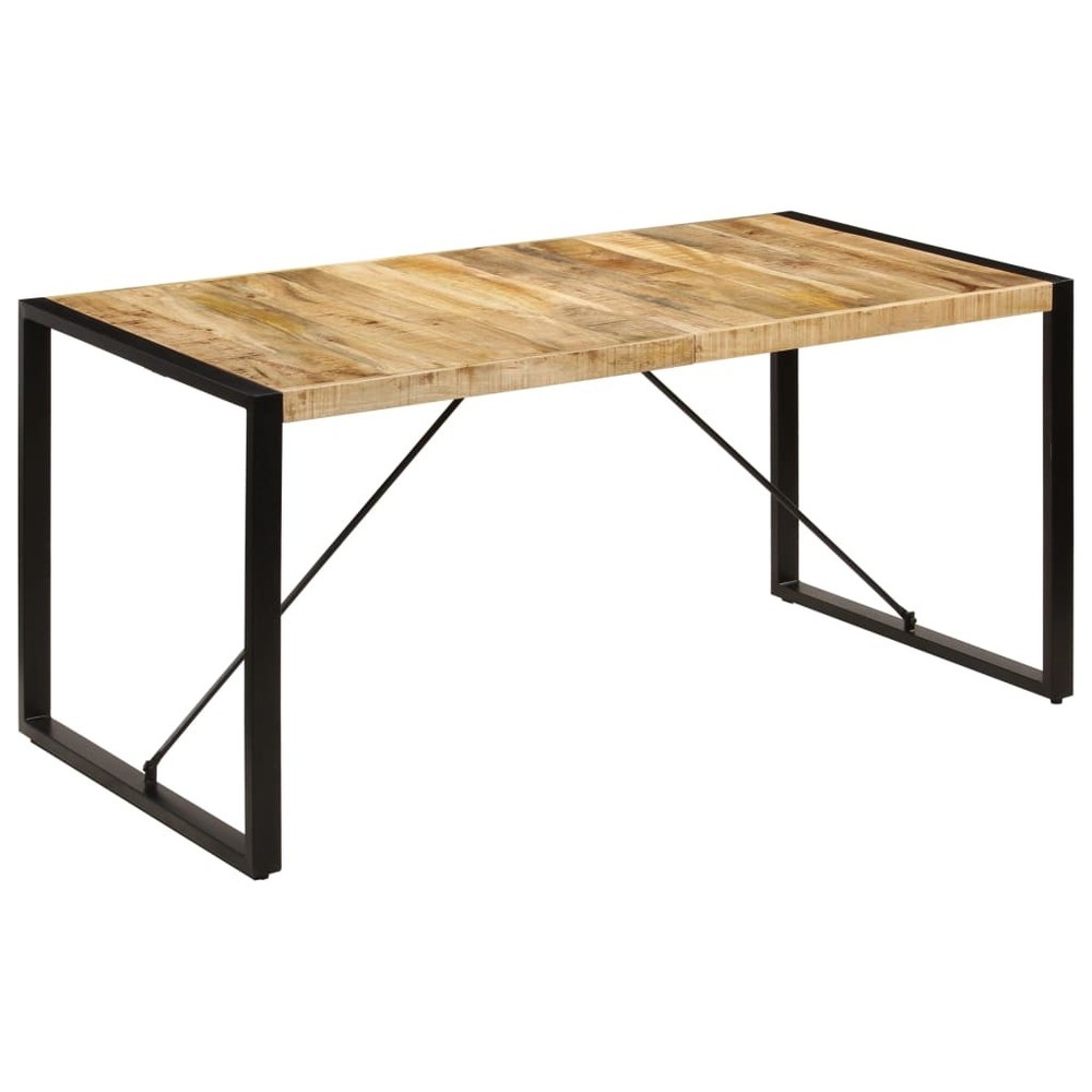 Dining Table Kitchen Table Dining Room Dinner Table Solid Mango Wood vidaXL
