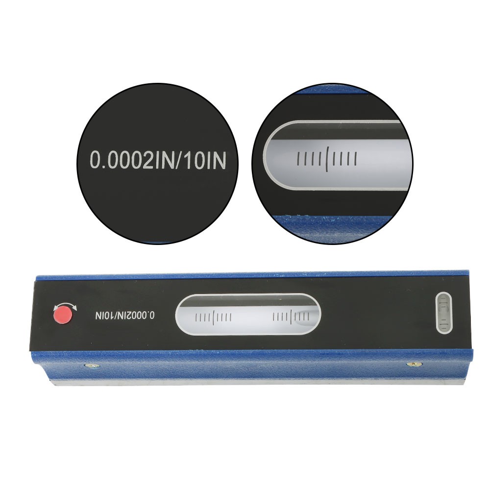 Master Precision Level 8" 0.0002''/10'' 200mm High Precision For Machinist Tool