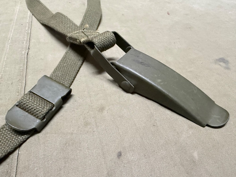 ORIGINAL WWII US ARMY M1942 LARGE SPARE EQUIPMENT CARRY STRAP