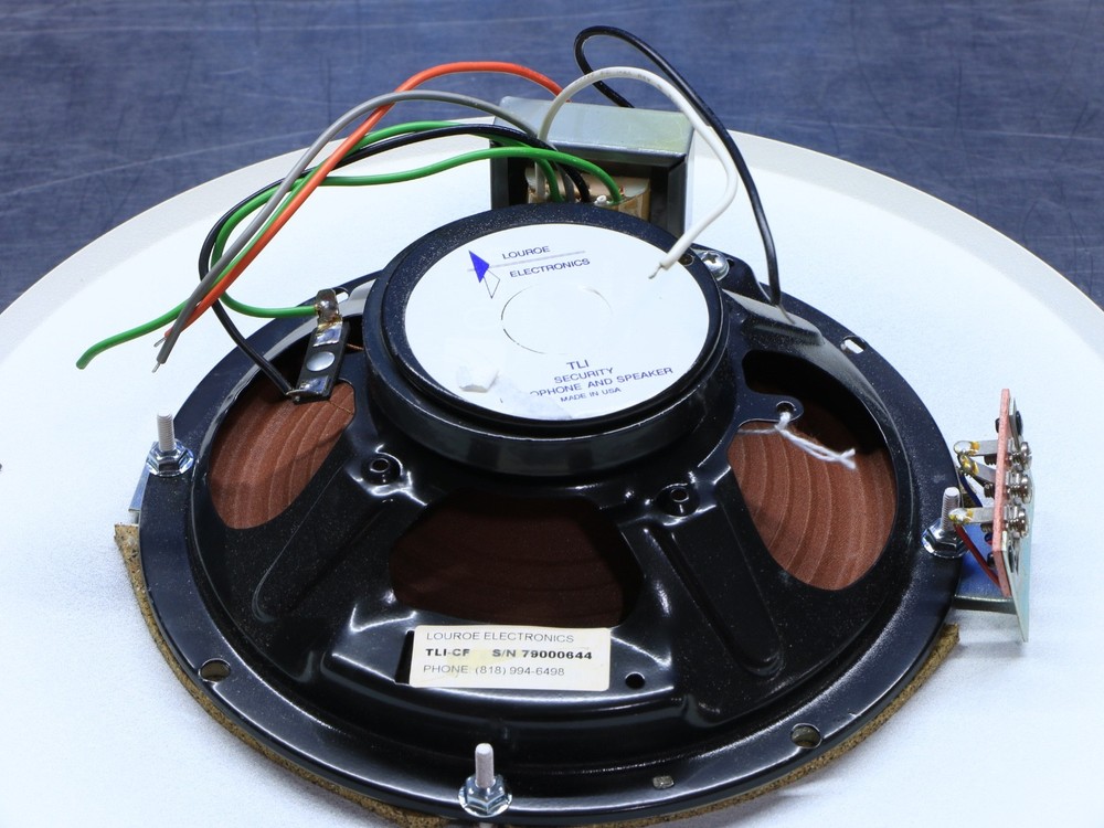 LOUROE ELECTRONICS LE-227 Ceiling Speakerphone Flush Mount White