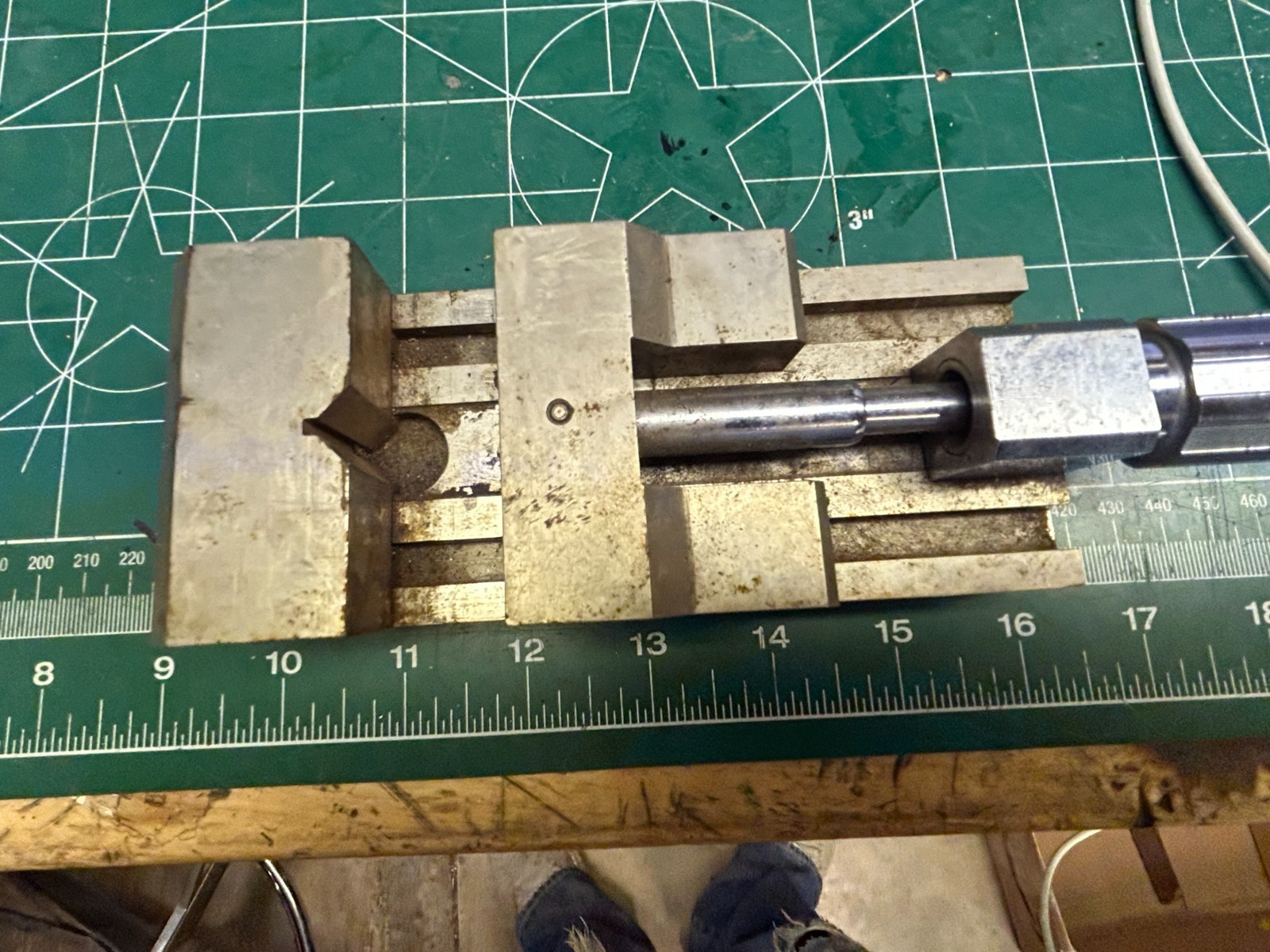 MACHINIST HmSh LATHE MILL 2 1/2" Tool Makers Precision Sine Vise Grinding