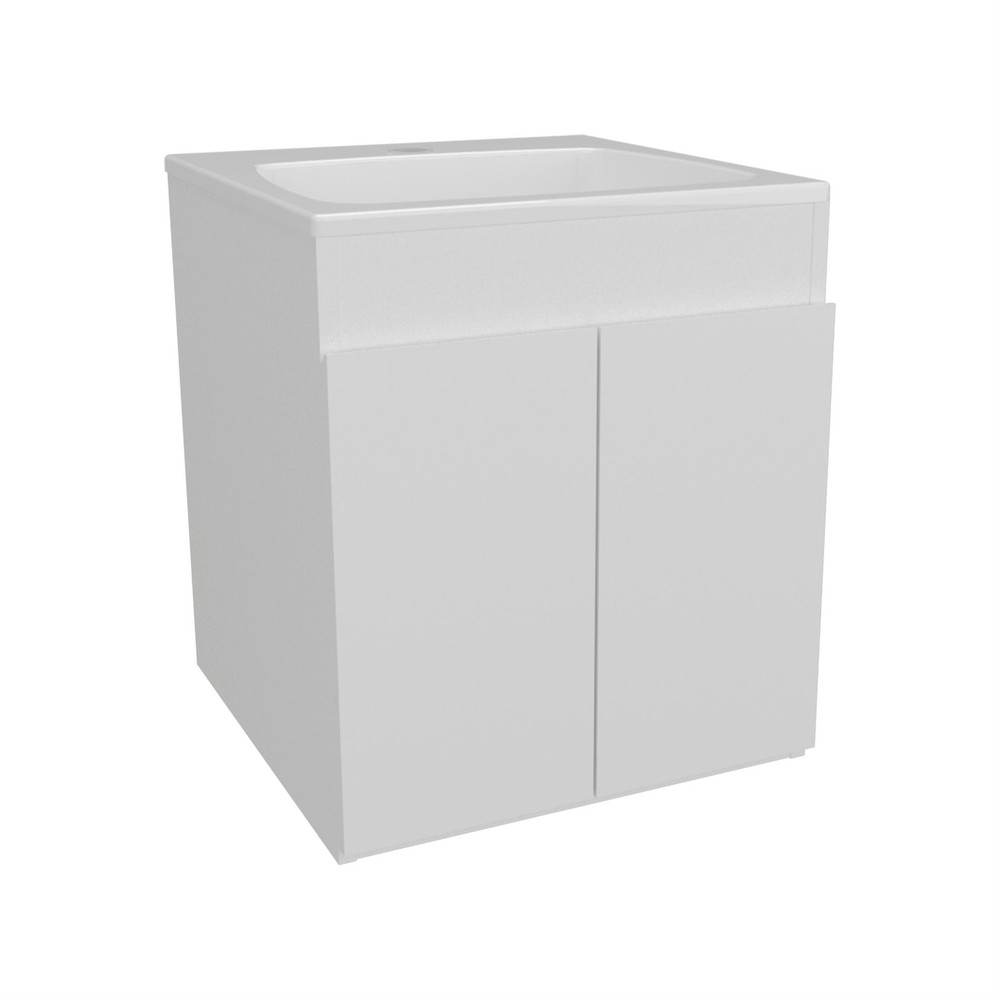 Bathroom Vanity Meka 45 Engineered Wood White