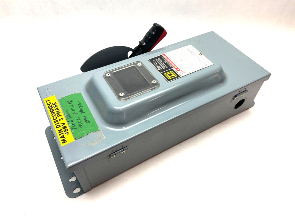 Square D HU363AWKVW Heavy Duty Safety Disconnect Switch