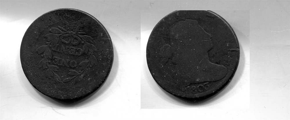 1803 DRAPED BUST LARGE CENT TYPE COIN GOOD 8193S