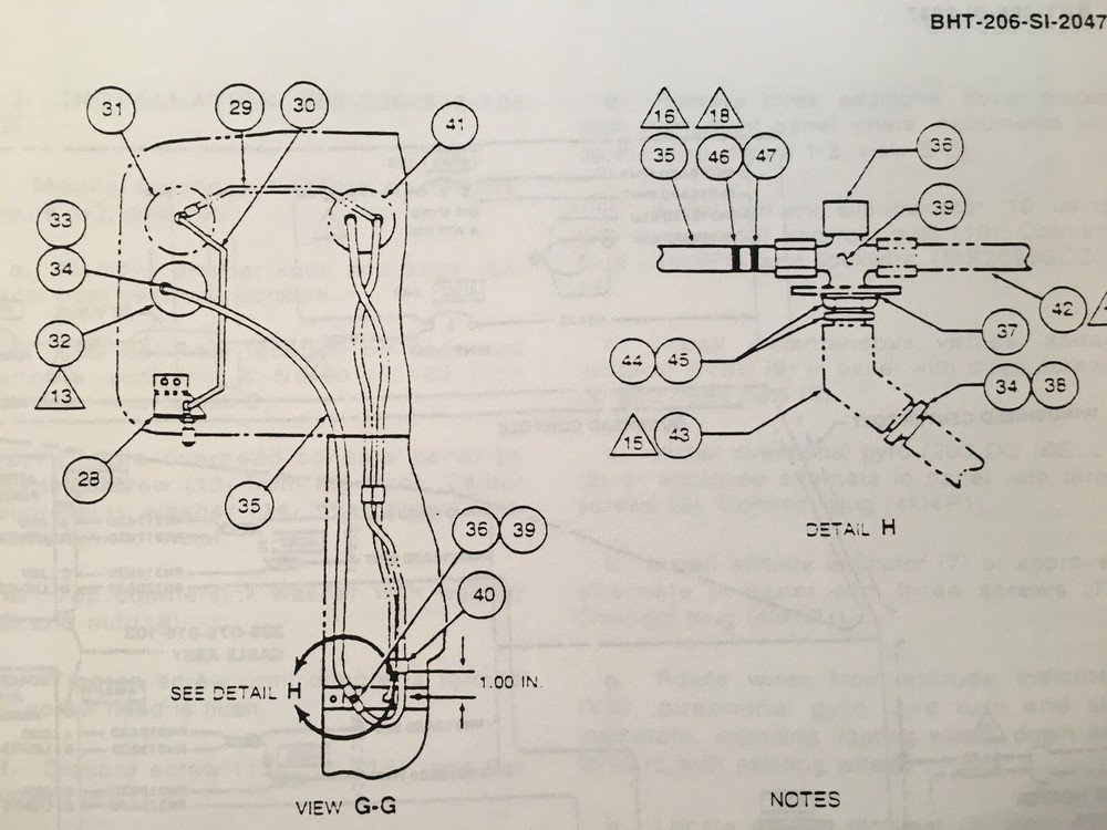Bell 206L Flight Instrument Kit Service Instruction Manual