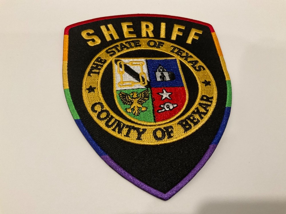 Pride patch Bexar County Sheriff  State TEXAS TX