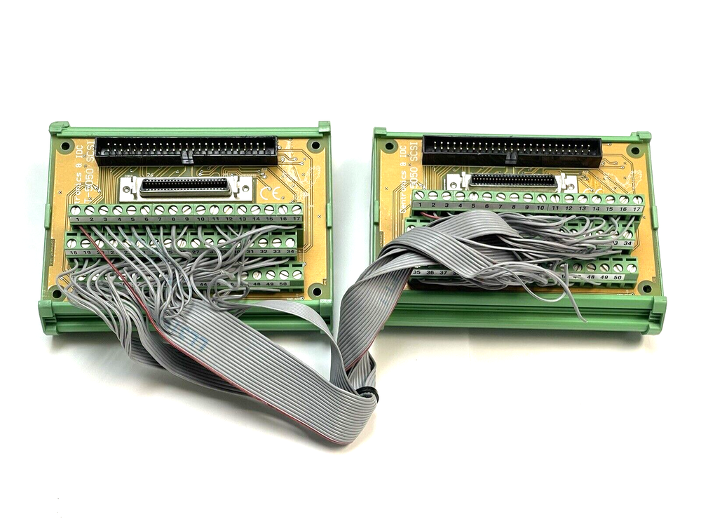 TWO 2 EAGLE TECH. ADPT-5050-SCSI SCSI-II 50 Centronics & IDC50 to Screw Terminal