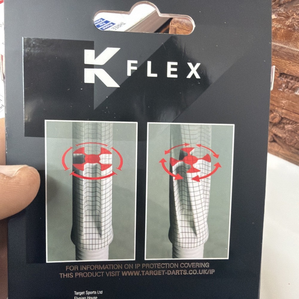 19mm Short Standard Scott Will Target K-Flex #2 Intermediate Dart Flights 410138