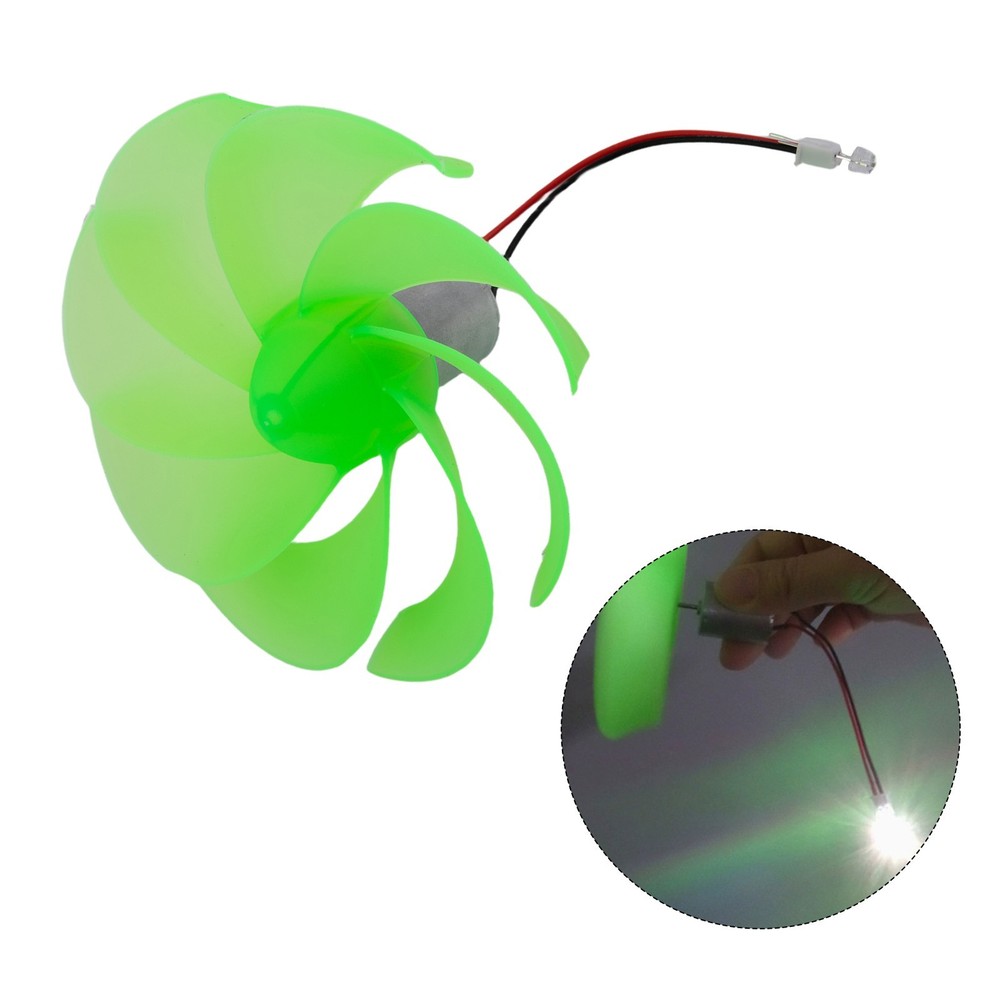 Fun DIY Vertical Wind Generator Kit Perfect for Students and Educational Use