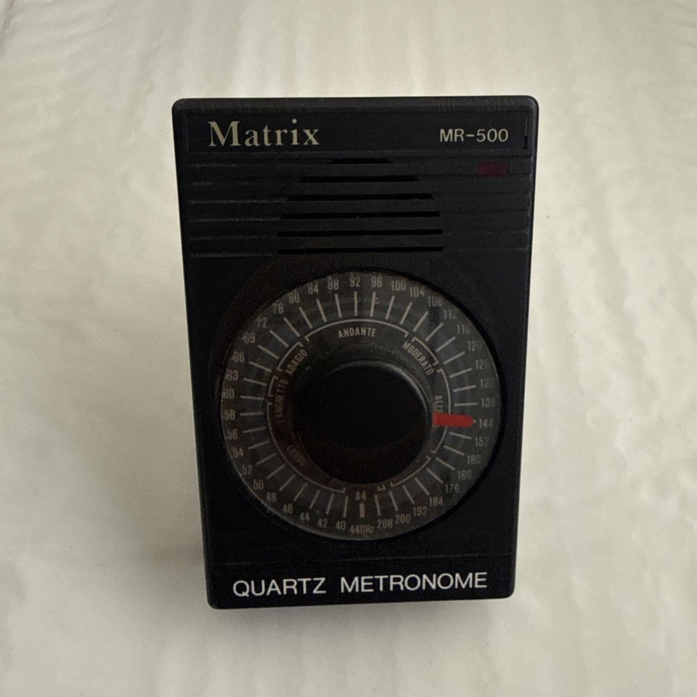Matrix MR-500 Quartz Metronome (tested and working)