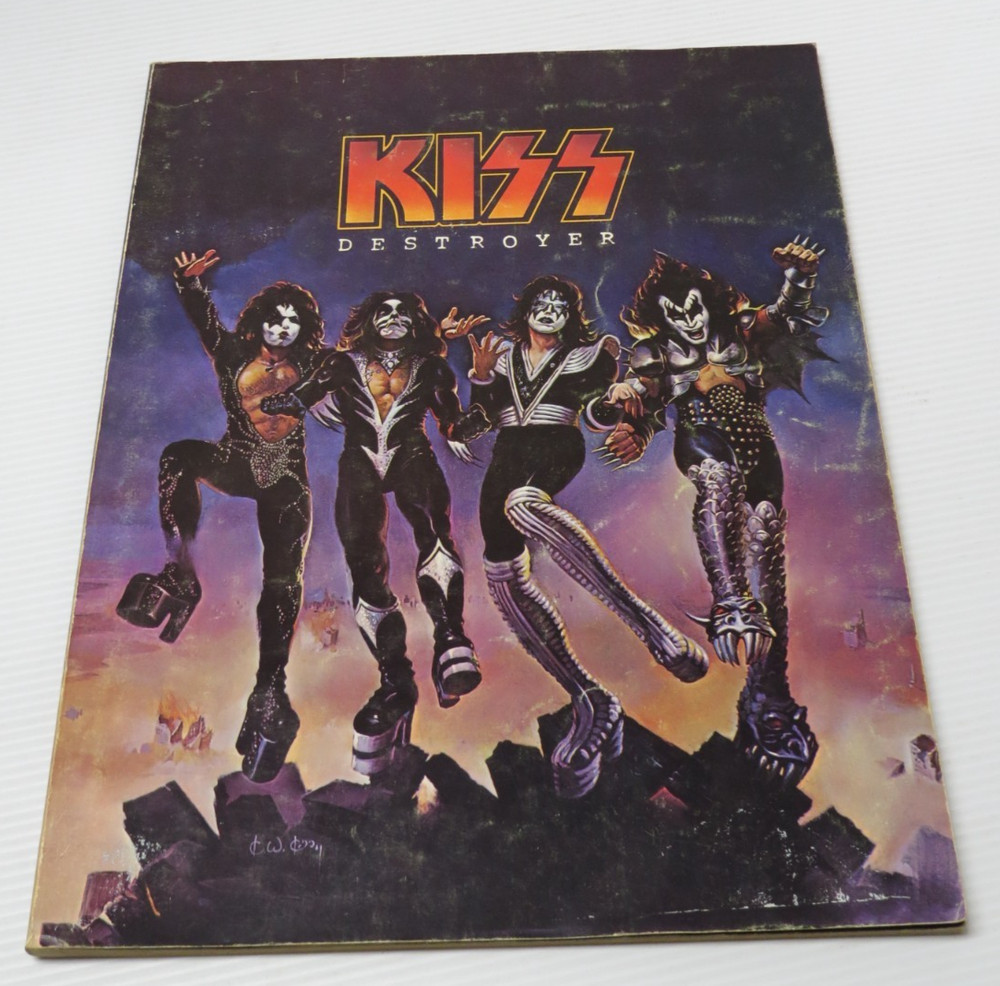 KISS DESTROYER SONGBOOK 1976 AUCOIN