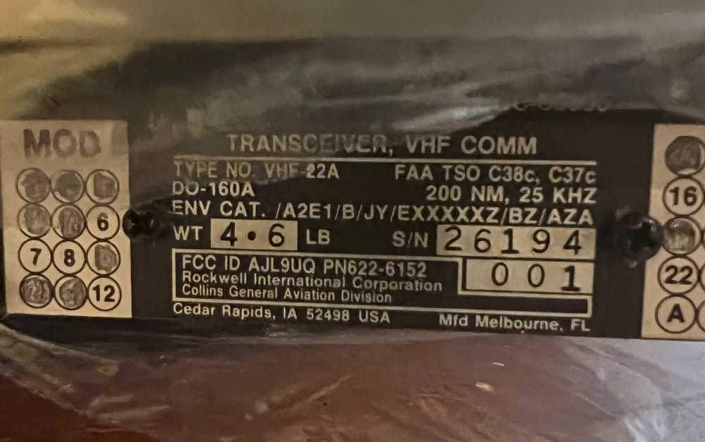 Air Data Control 792-6672-002, 590A3H