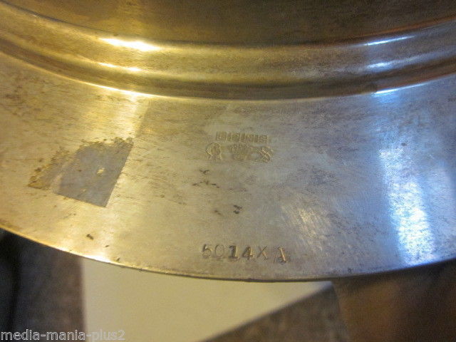 VINTAGE SILVER PLATED SHEFFIELD #5014XA LARGE DIVIDED SERVING BOWL