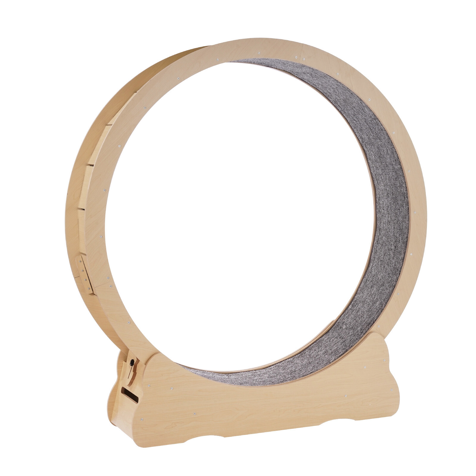 Wooden Cat Exercise Wheel 52" Large Cat Treadmill Wheel for Indoor Cats