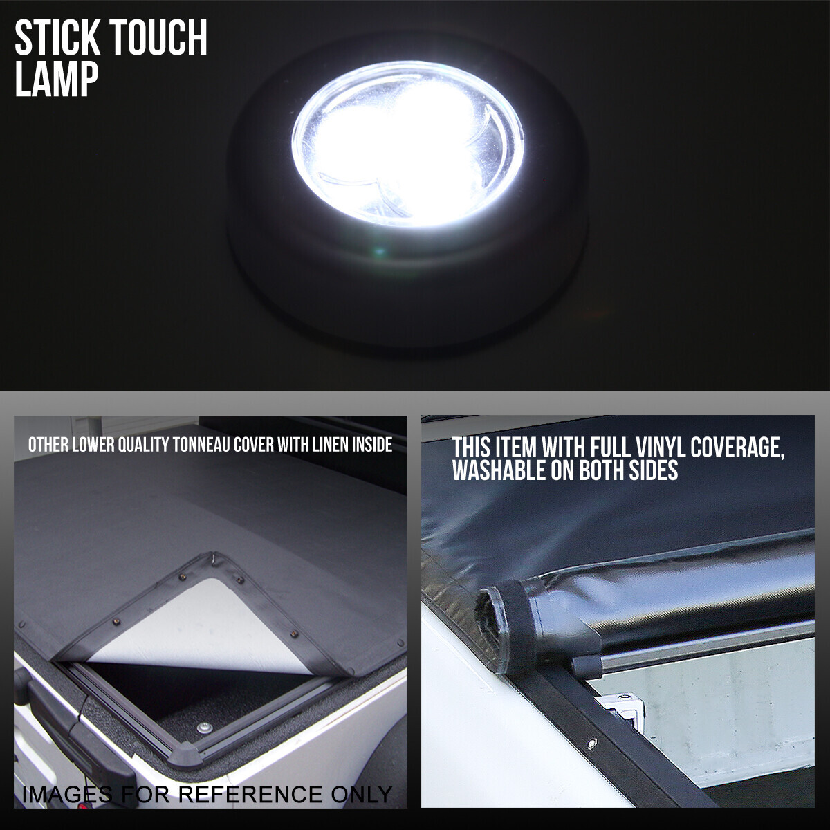 FOR 1994-2003 CHEVY S10/GMC SONOMA FLEETSIDE 6FT BED SOFT ROLL-UP TONNEAU COVER