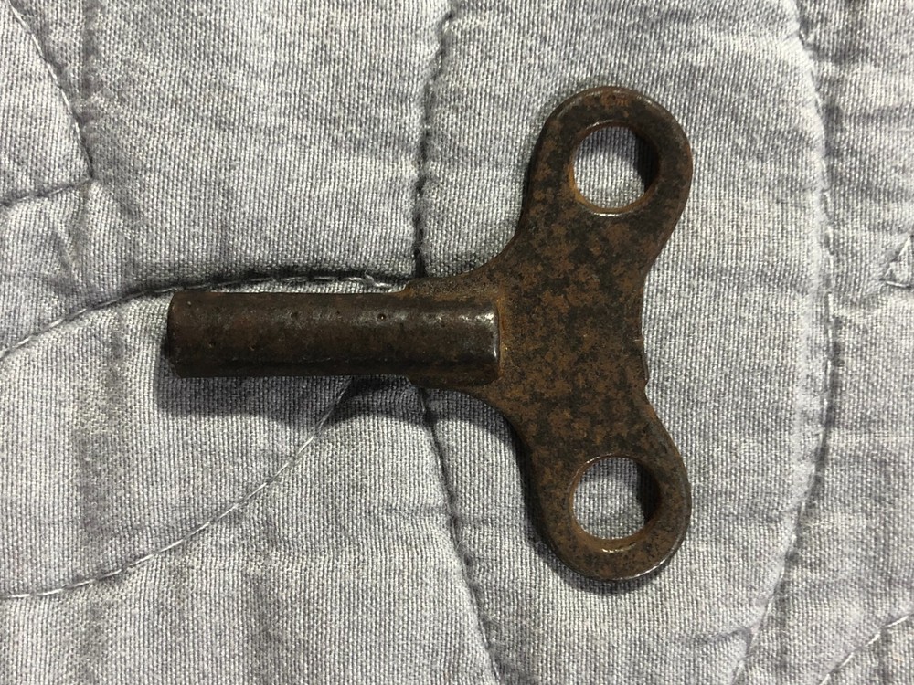 Clock Windup Key Used 1.75" Square Fit