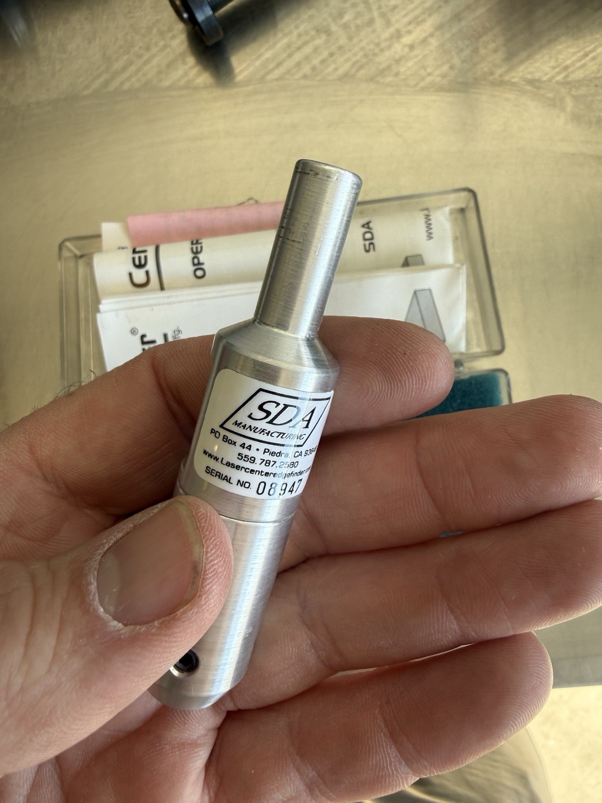 SDA Laser Center/Edge Finder