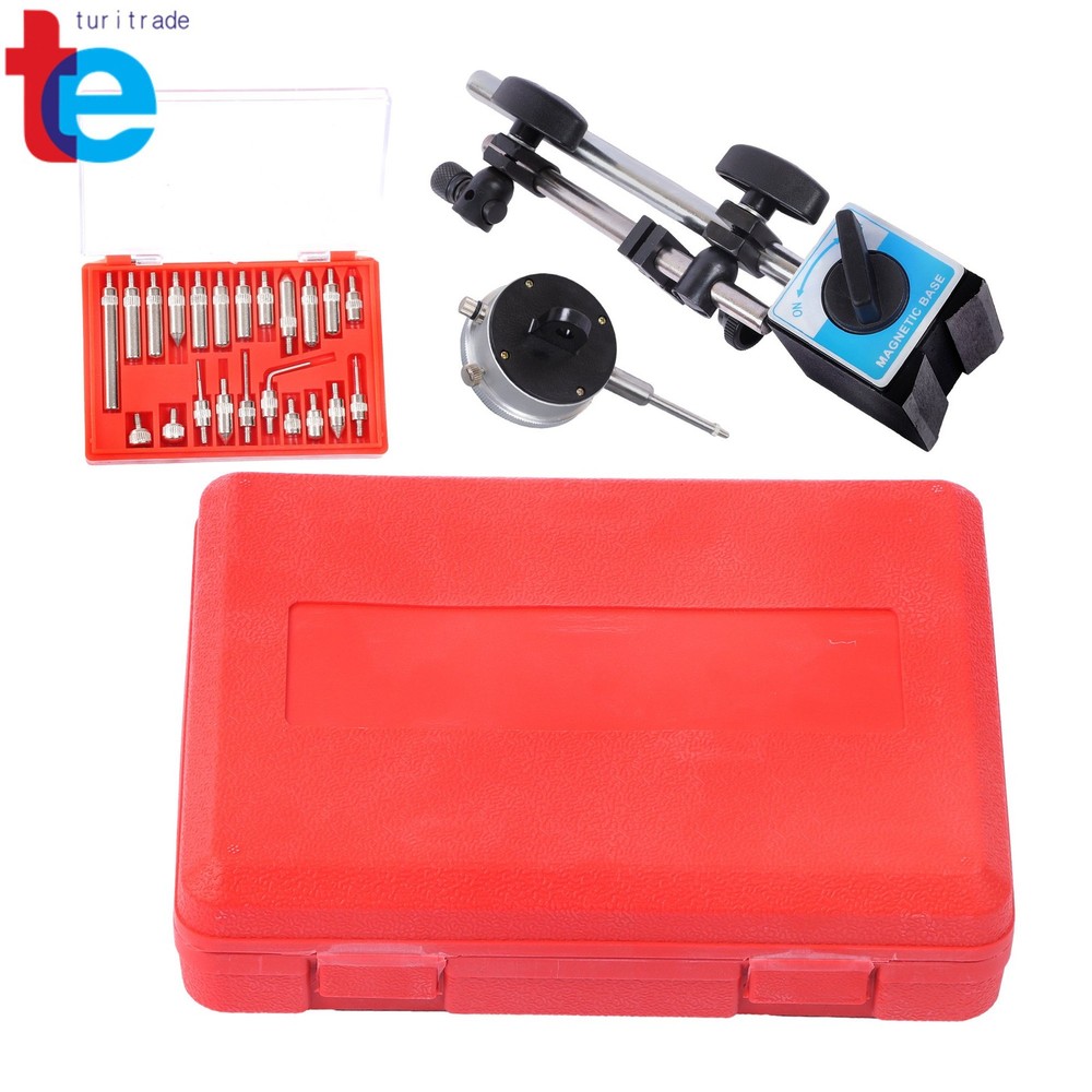 Magnetic Base with Dial Indicator & Point Precision Inspection Set Measuring Kit