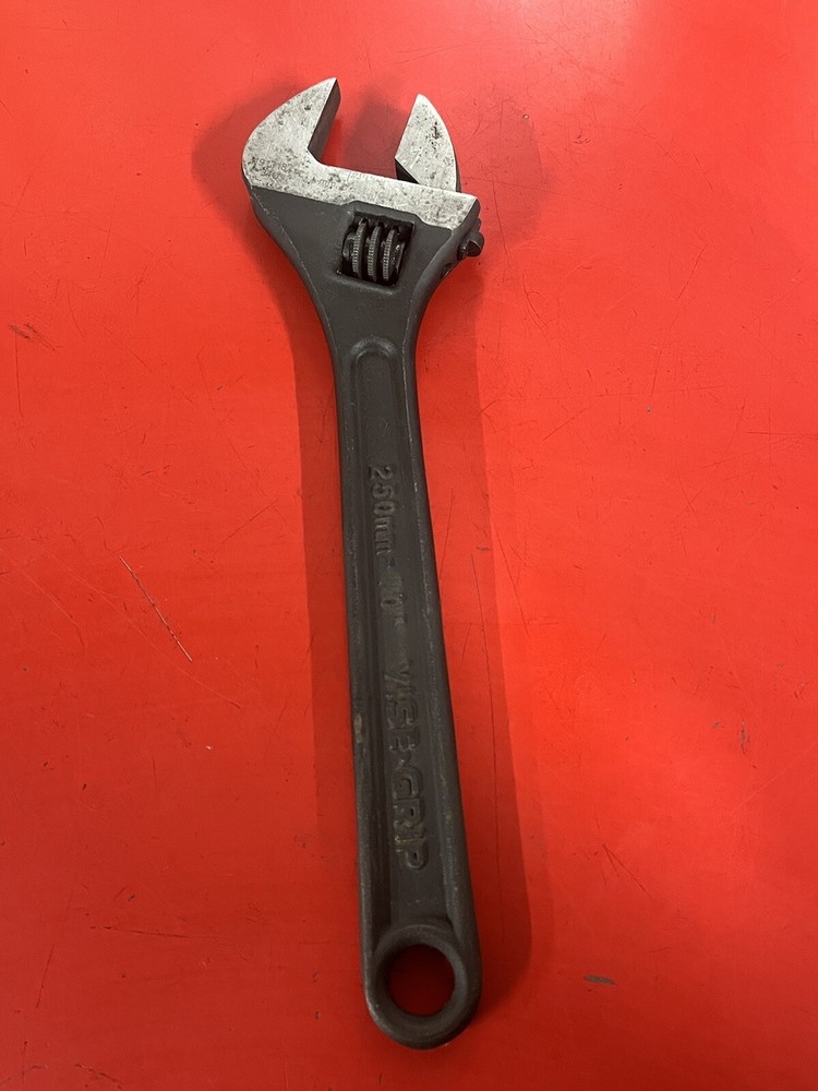 10" IRWIN VISE GRIP ADJUSTABLE WRENCH BLACK OXIDE
