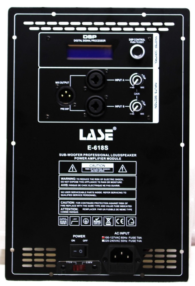 LASE Replacement Amplifier Module for JBL EON-618S Sub-Woofer Powered Speaker