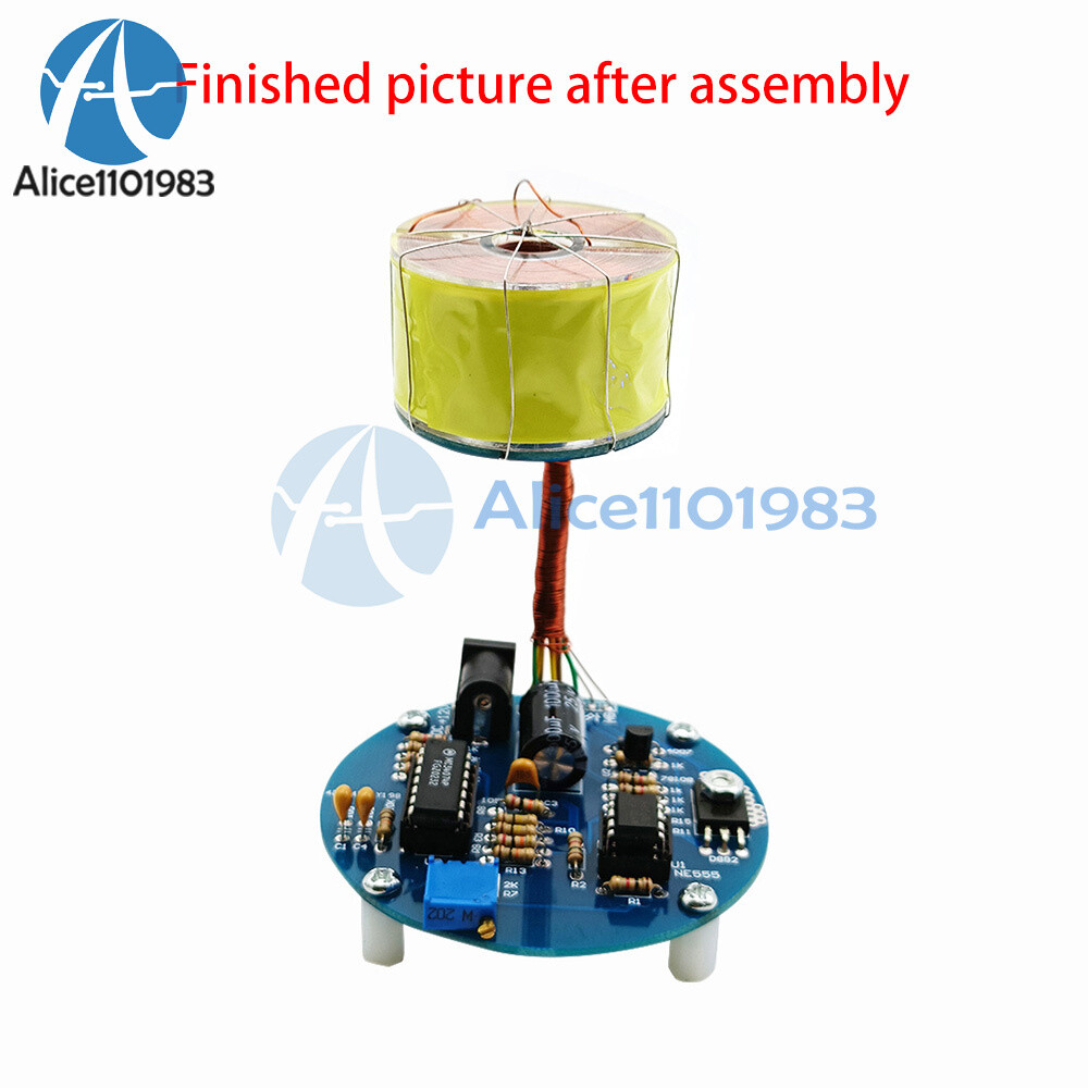 12V 1-2A Magnetic Levitation DIY Suspension Electronic Learning Practice Kit