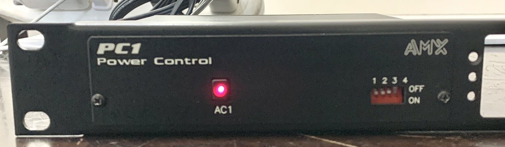 AMX PC1 Rack Mount Power Controller 120VAC 1200W 50/60Hz