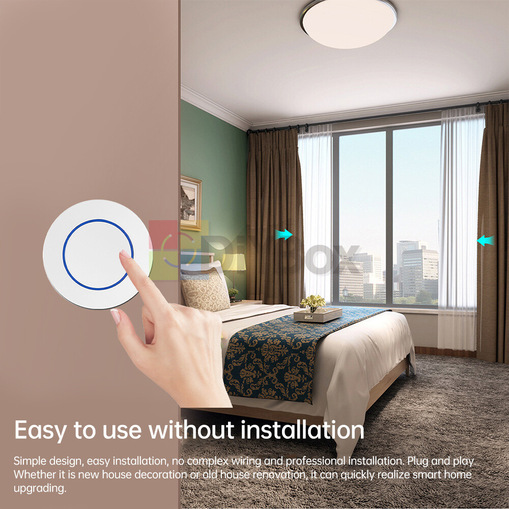 Tuya Zigbee Button Wireless Smart Scene Switch Electrical Automation Controller