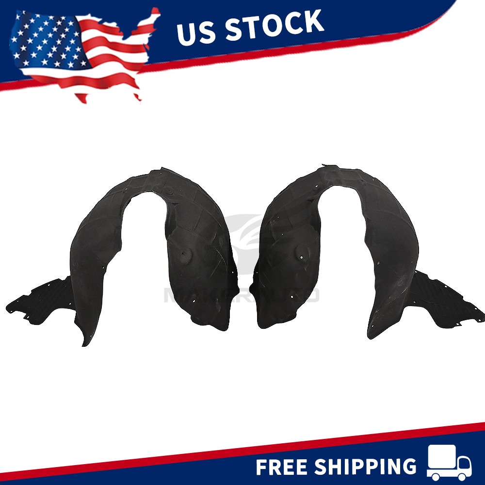 Front Left & Right Inner Fender Liner Set For Chevrolet Impala 2014-2020