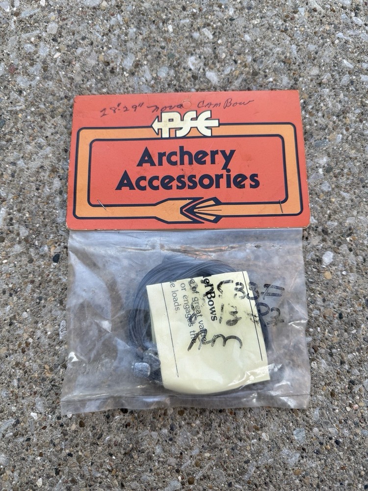 PSE Nova Cam Compound Bow String, Vintage NOS, 28”-29”