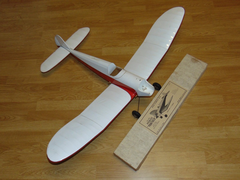 Micro Models 1940 Peerless Panther Makers Prototype Airplane 3 Chan 46" Span