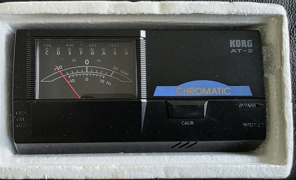 KORG AT-2 Chromatic Calibrator Reference Tone Calibration