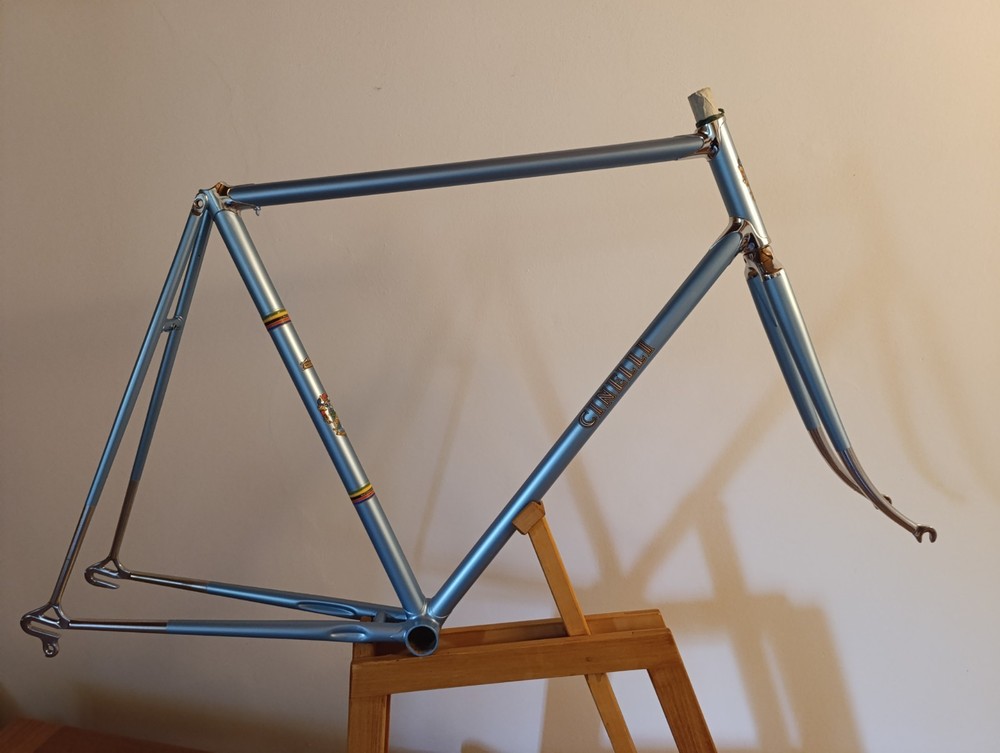 racing steel bike frame